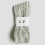 Merino Cashmere Sleep Socks in Dove Grey