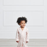 Premium Cotton Infant Romper in Pink Peony