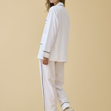 Premium Cotton Pajama Set in Monochrome