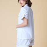 Premium Cotton Short Set in Lily White