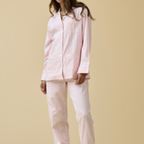 Premium Cotton Pajama Set in Pink Peony