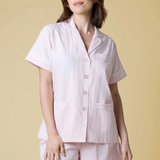 Premium Cotton Short Set in Pink Peony