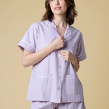 Premium Cotton Short Set in Lavender