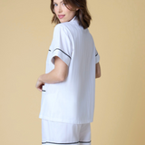 Premium Cotton Short Set in Monochrome