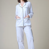 The Ultimate Indulgence Gift Set | Monochrome Pajama Set