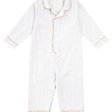 Premium Cotton Infant Romper in Lily White