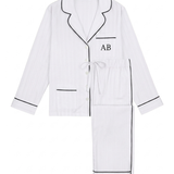 Premium Cotton Pajama Set in Monochrome