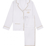 Premium Cotton Pajama Set in Lily White