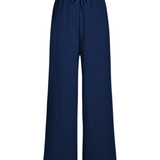Merino Cashmere Lounge Pants in Midnight Blue