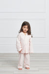 Premium Cotton Kids Pajama Set in Monochrome