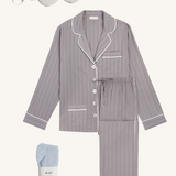 The Ultimate Indulgence Gift Set | Dove Grey Pajama Set