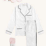 The Ultimate Indulgence Gift Set | Monochrome Pajama Set