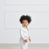 Premium Cotton Infant Romper in Monochrome