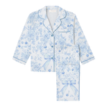 Bow Friends x KIP Toile Kids Pajama Set