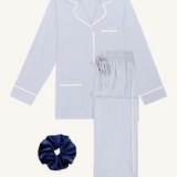 The Sweet Dreams Gift Set | Mist Blue Pajama Set