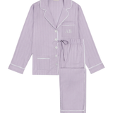 Premium Cotton Pajama Set in Lavender