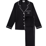 Premium Cotton Pajama Set in Onyx