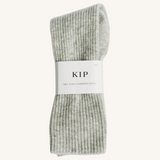 Pure Cashmere Sleep Socks in Dove Grey