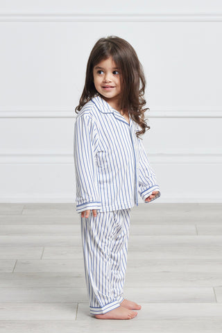Premium Cotton Kids Pajama Set in Merlot