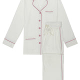 Luxe Stretch Cotton Pajama Set in Blossom