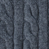 Merino Cashmere Lounge Pants in Charcoal Grey