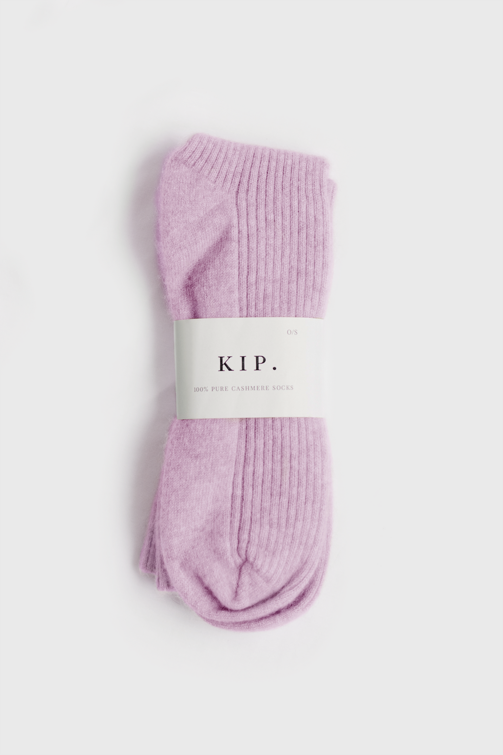 Pure Cashmere Sleep Socks in Lavender