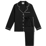 Premium Cotton Pajama Set in Onyx