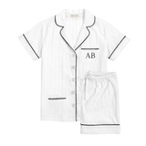 Premium Cotton Short Set in Monochrome