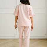 WithLoveChelss x noon Stretch Cotton Ruffle Pajama Set