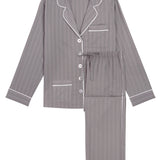 Unisex Premium Cotton Pajama Set in Dove Grey