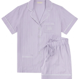 Premium Cotton Short Set in Lavender