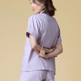 Premium Cotton Short Set in Lavender
