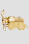 Mulberry Silk Sleep Mask in Gold
