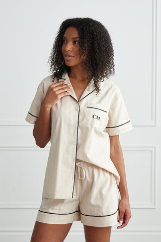 Premium Cotton Nightshirt in Lily White