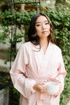 Fancy Face x KIP. Mulberry Silk Bridal Robe