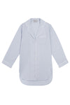 Premium Cotton Nightshirt in Mist Blue